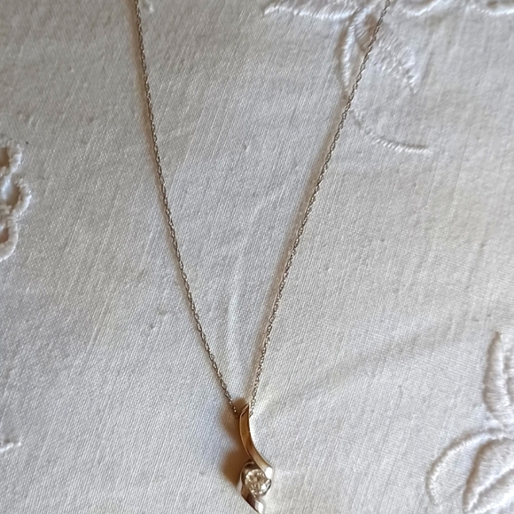 Sirena Diamond Solitaire in 14K White Gold - Picture 3 of 3